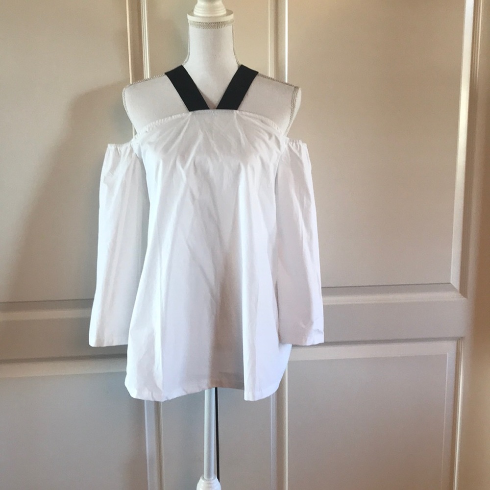 Off-the-shoulder blouse